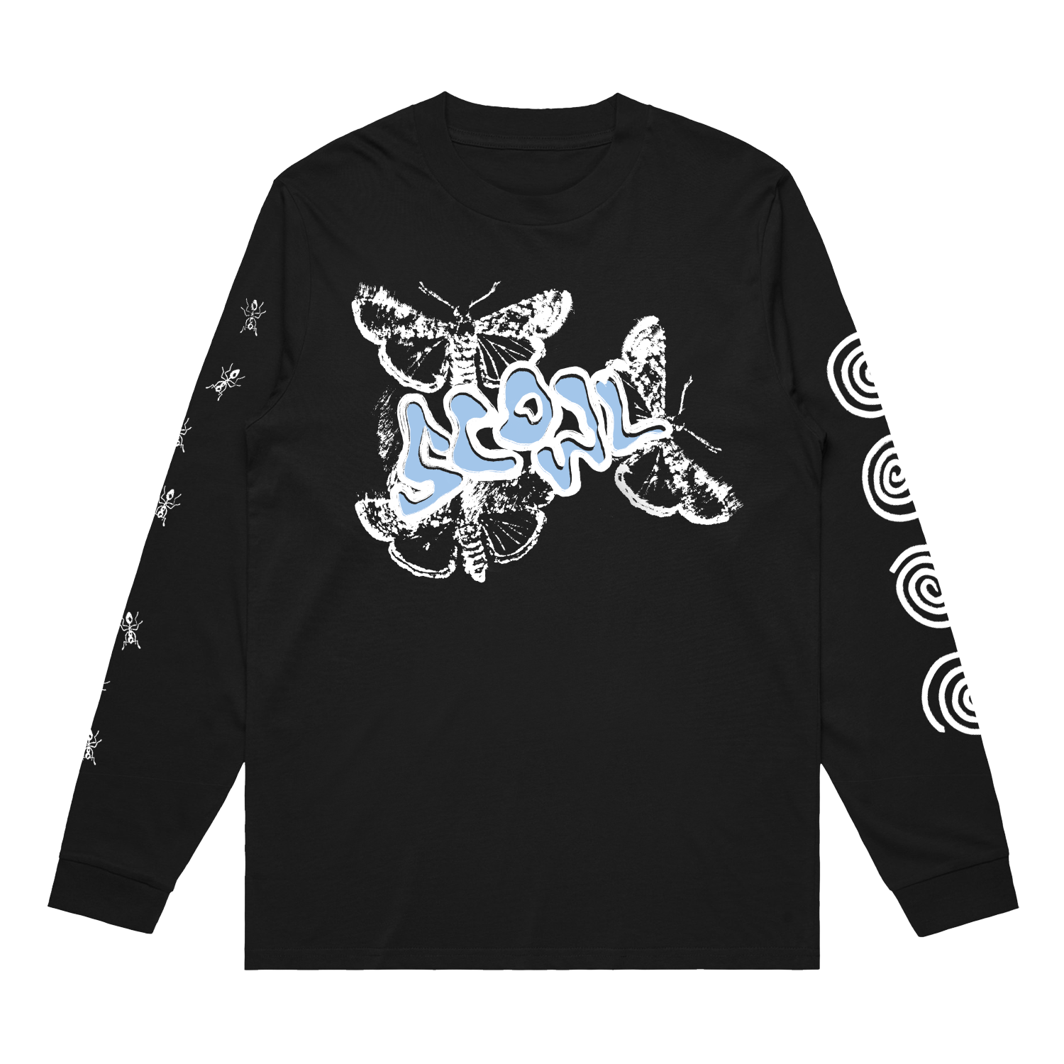 【U LAN】Way Angel Lettering Long Sleeve Long Sleeve CYBER ANGEL WHITE – The Sunday Sadness